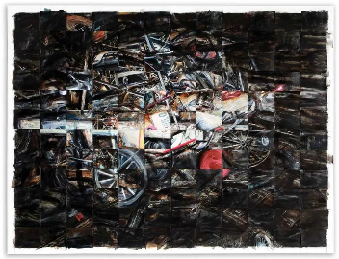 "oyun" eseri ALİ RAŞİT KARAKILIÇ tarafından 2008 yılında 115x150 cm ölçülerinde Karışık teknik tekniği ile yapılmıştır.
