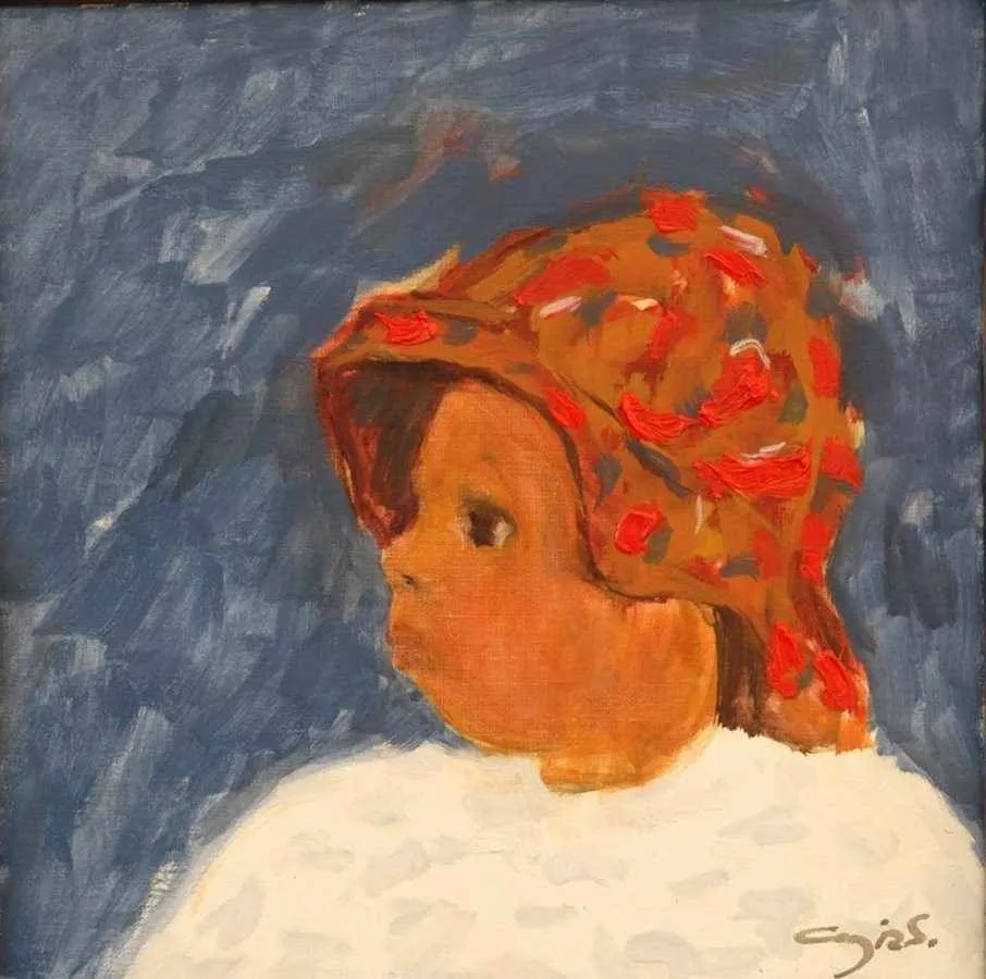 "isimsiz" eseri CENGİZ SAVAŞ tarafından 2010 yılında 35x35 cm ölçülerinde Tuval üzeri yağlı boya tekniği ile yapılmıştır.