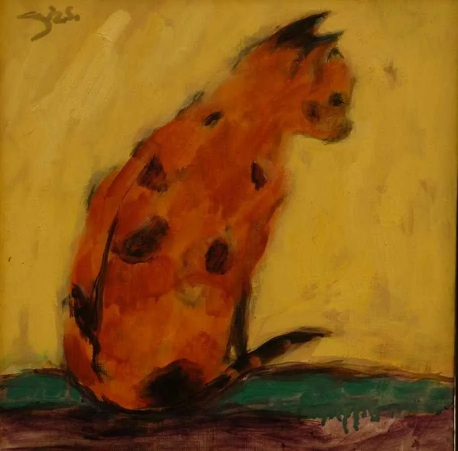 "isimsiz" eseri CENGİZ SAVAŞ tarafından 2010 yılında 35x35 cm ölçülerinde Tuval üzeri yağlı boya tekniği ile yapılmıştır.