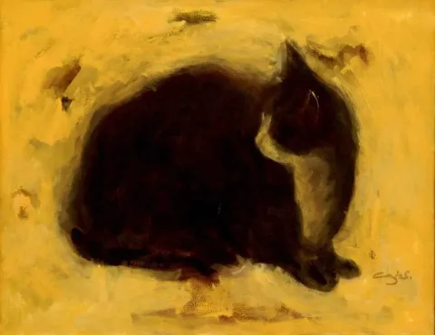CENGİZ SAVAŞ — “isimsiz”, 2011 "isimsiz" eseri CENGİZ SAVAŞ tarafından 2011 yılında 100x70 cm ölçülerinde Tuval üzeri yağlı boya tekniği ile yapılmıştır.