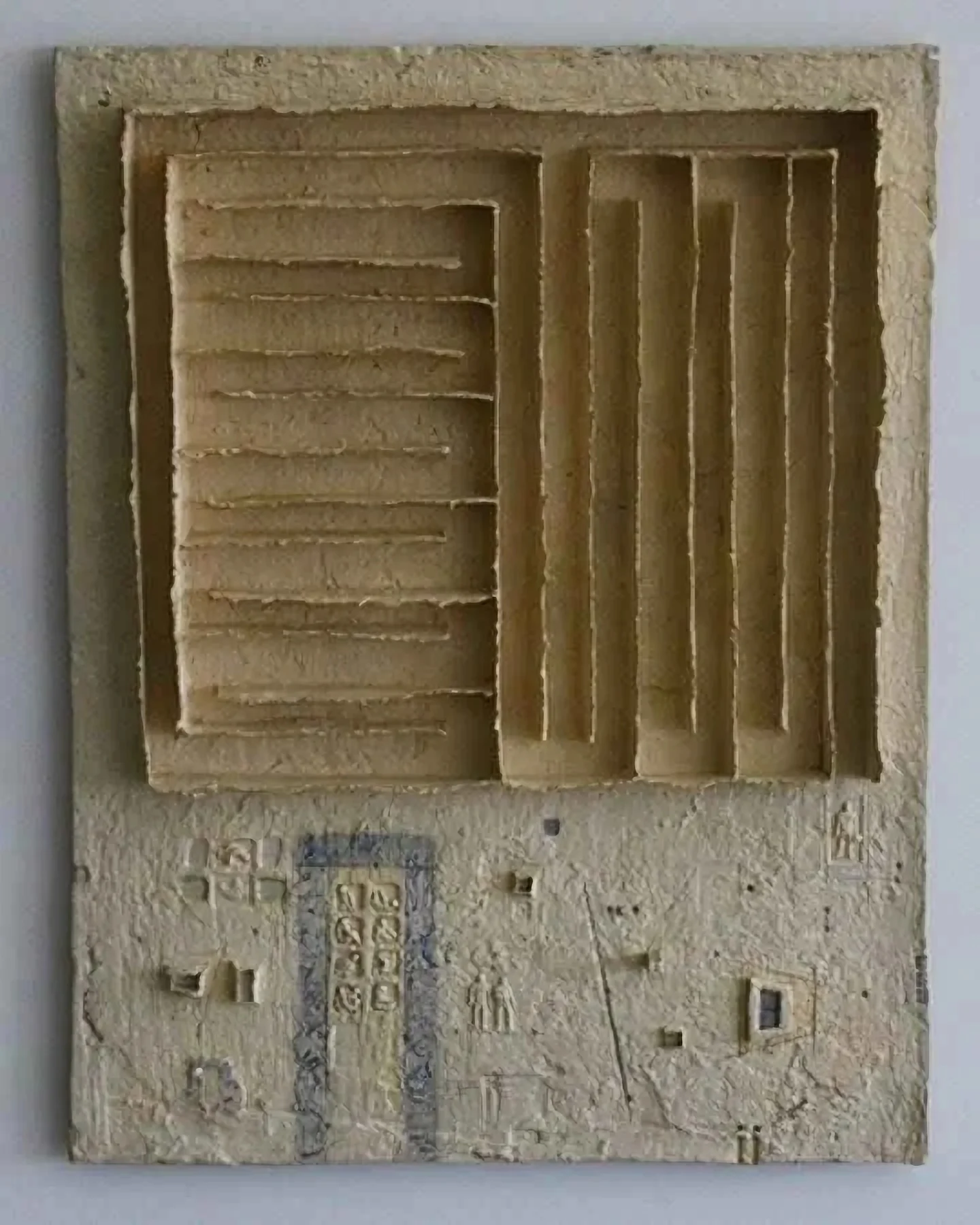 "isimsiz" eseri HASAN ŞAHBAZ tarafından 2011 yılında 51x40 cm ölçülerinde Seramik tekniği ile yapılmıştır.