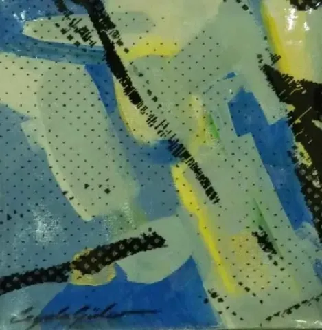 "isimsiz" eseri CEYDA GÜLER tarafından 20x20 cm ölçülerinde yapılmıştır.