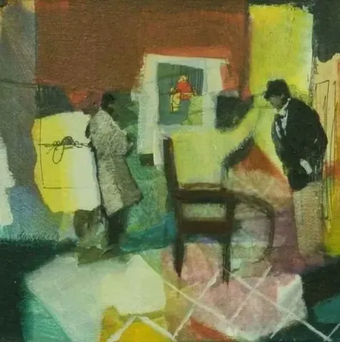 DERYA ÜLKER — “isimsiz” "isimsiz" eseri DERYA ÜLKER tarafından 20x20 cm ölçülerinde yapılmıştır.
