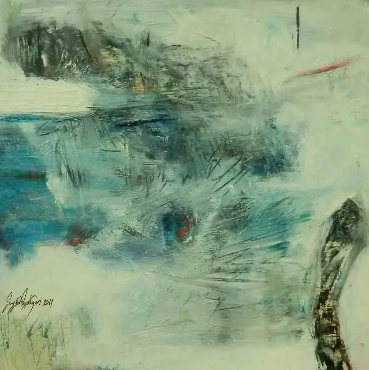 "isimsiz" eseri DUYGU AYDOĞAN tarafından 20x20 cm ölçülerinde yapılmıştır.