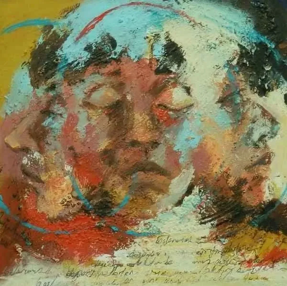 "isimsiz" eseri DUYGU AYDOĞAN tarafından 20x20 cm ölçülerinde yapılmıştır.