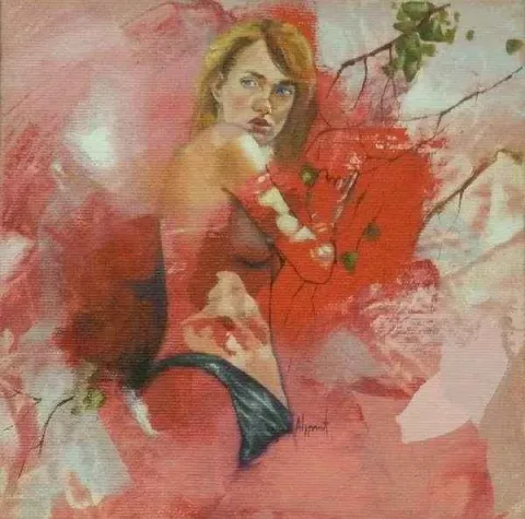 "isimsiz" eseri AHMET KOLBURAN tarafından 20x20 cm ölçülerinde yapılmıştır.
