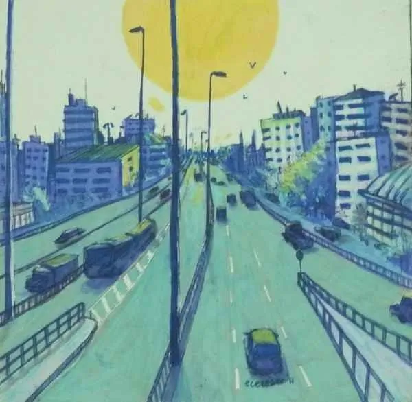"isimsiz" eseri ECE ZEBER tarafından 20x20 cm ölçülerinde yapılmıştır.