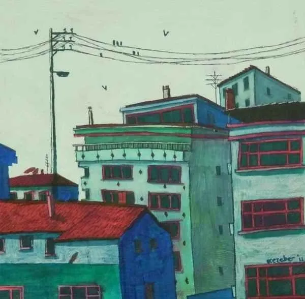 "isimsiz" eseri ECE ZEBER tarafından 20x20 cm ölçülerinde yapılmıştır.