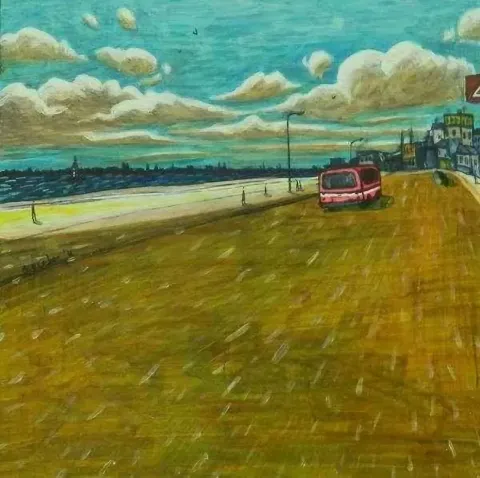 ECE ZEBER — “isimsiz” "isimsiz" eseri ECE ZEBER tarafından 20x20 cm ölçülerinde yapılmıştır.