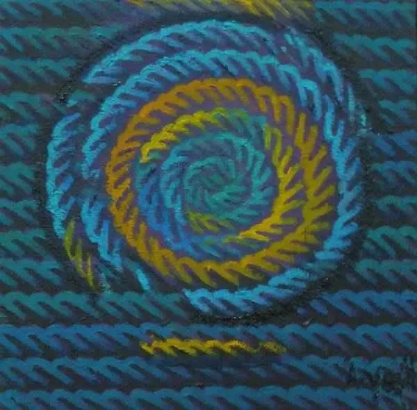 "isimsiz" eseri AHMET YEŞİL tarafından 20x20 cm ölçülerinde yapılmıştır.