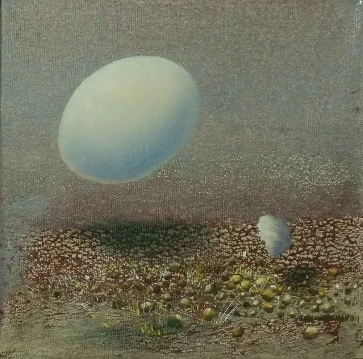 "isimsiz" eseri EKREM KAHRAMAN tarafından 20x20 cm ölçülerinde yapılmıştır.