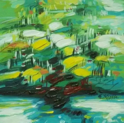 "isimsiz" eseri EKREM KUTLU tarafından 20x20 cm ölçülerinde yapılmıştır.