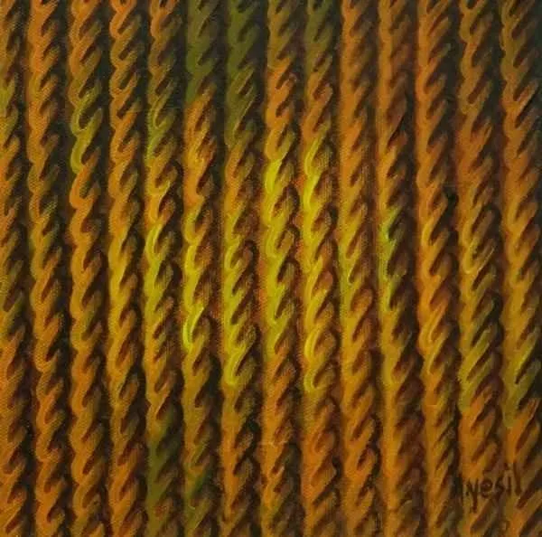 "isimsiz" eseri AHMET YEŞİL tarafından 20x20 cm ölçülerinde yapılmıştır.