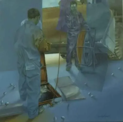 EVREN OĞUZBALABAN — “isimsiz” "isimsiz" eseri EVREN OĞUZBALABAN tarafından 20x20 cm ölçülerinde yapılmıştır.