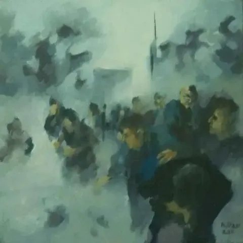 "isimsiz" eseri ALİ ÖZER tarafından 20x20 cm ölçülerinde yapılmıştır.