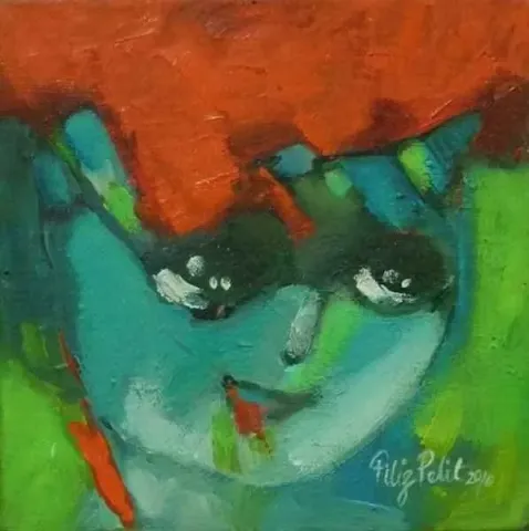 FİLİZ PELİT — “isimsiz” "isimsiz" eseri FİLİZ PELİT tarafından 20x20 cm ölçülerinde yapılmıştır.