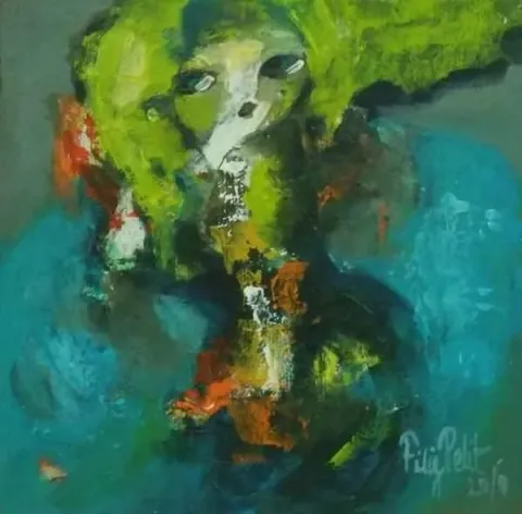 FİLİZ PELİT — “isimsiz” "isimsiz" eseri FİLİZ PELİT tarafından 20x20 cm ölçülerinde yapılmıştır.