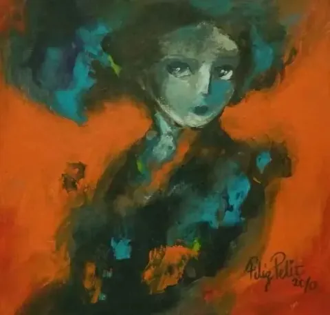 FİLİZ PELİT — “isimsiz” "isimsiz" eseri FİLİZ PELİT tarafından 20x20 cm ölçülerinde yapılmıştır.