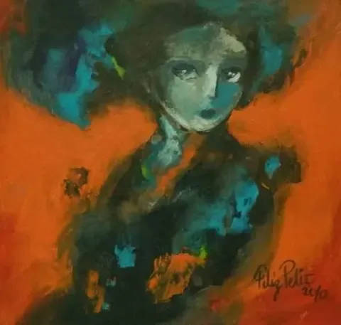 FİLİZ PELİT — “isimsiz” "isimsiz" eseri FİLİZ PELİT tarafından 20x20 cm ölçülerinde yapılmıştır.
