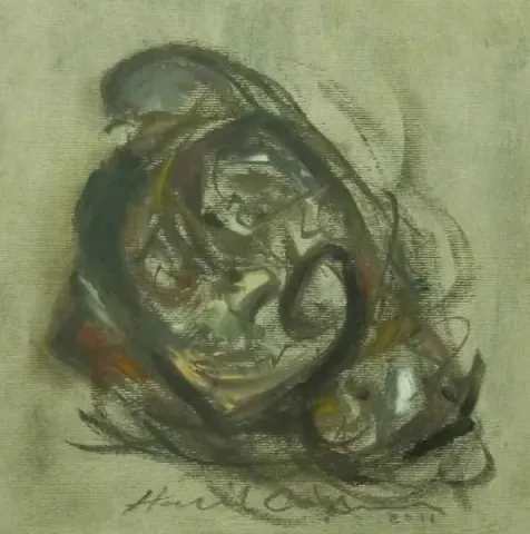 "isimsiz" eseri HALİL COŞKUN tarafından 20x20 cm ölçülerinde yapılmıştır.