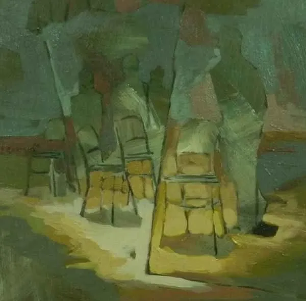 "isimsiz" eseri KORAY ÇAKMAK tarafından 20x20 cm ölçülerinde yapılmıştır.