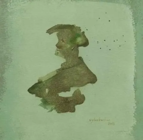 "isimsiz" eseri LEVENT OYLUÇTARHAN tarafından 20x20 cm ölçülerinde yapılmıştır.
