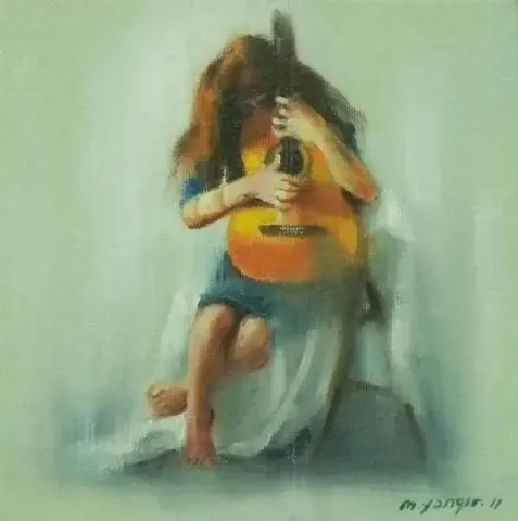 "isimsiz" eseri MEHMET YANGIR tarafından 20x20 cm ölçülerinde yapılmıştır.