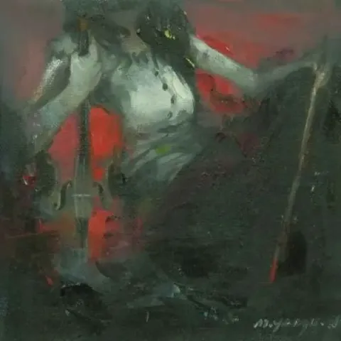 MEHMET YANGIR — “isimsiz” "isimsiz" eseri MEHMET YANGIR tarafından 20x20 cm ölçülerinde yapılmıştır.