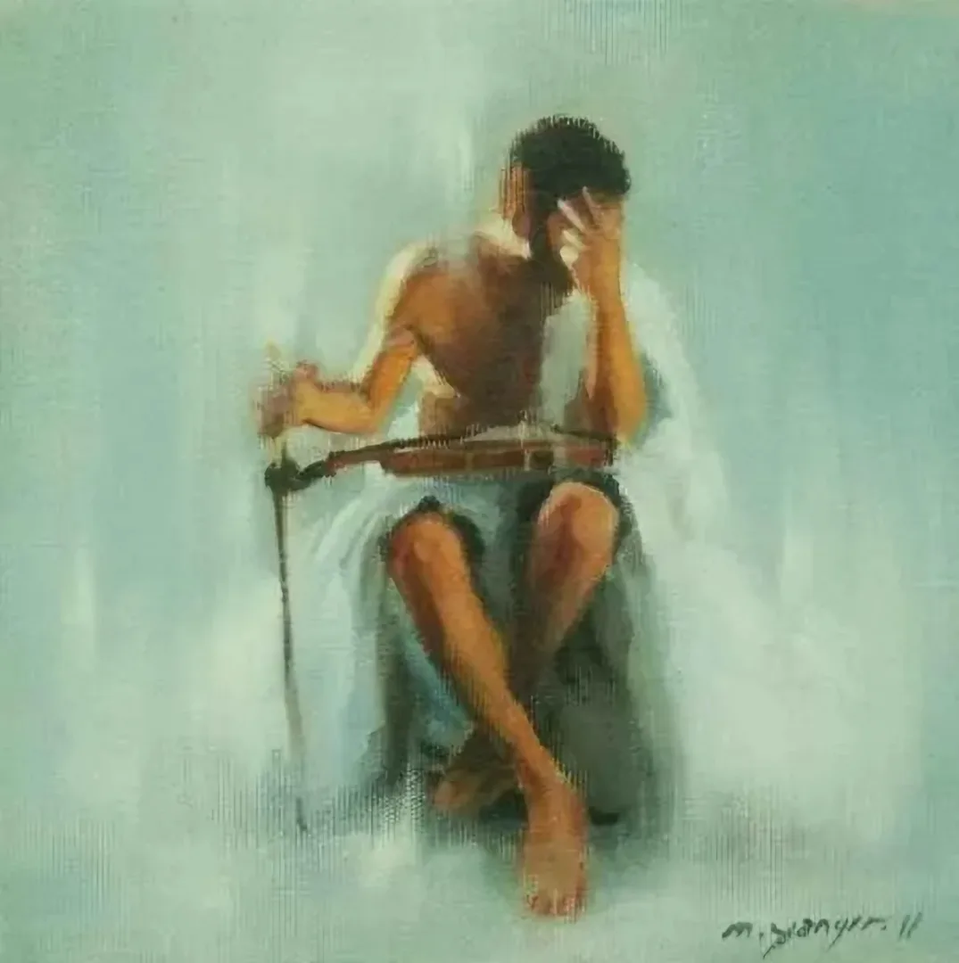 "isimsiz" eseri MEHMET YANGIR tarafından 20x20 cm ölçülerinde yapılmıştır.