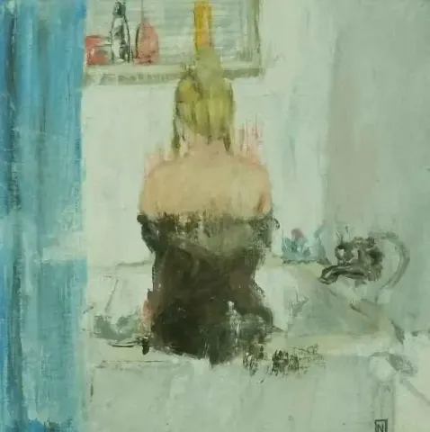 "isimsiz" eseri NESLİHAN EREN tarafından 20x20 cm ölçülerinde yapılmıştır.