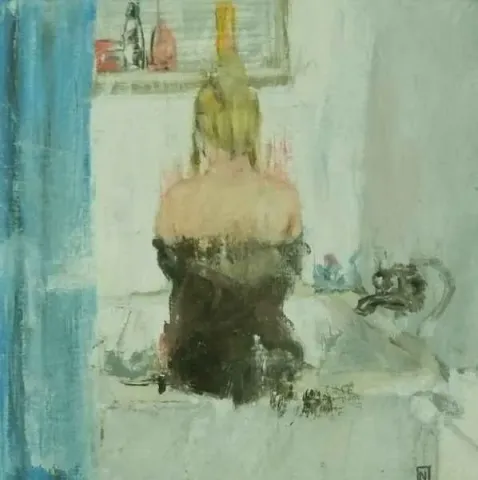 "isimsiz" eseri NESLİHAN EREN tarafından 20x20 cm ölçülerinde yapılmıştır.