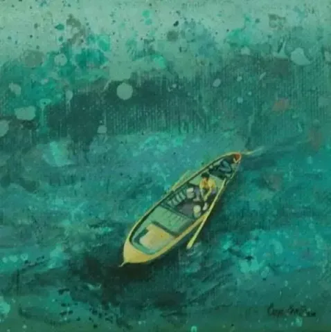 ÖZGE ÖNER — “isimsiz” "isimsiz" eseri ÖZGE ÖNER tarafından 20x20 cm ölçülerinde yapılmıştır.