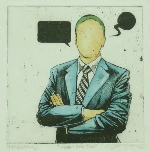 "isimsiz" eseri ÖZGÜR UĞUZ tarafından 20x20 cm ölçülerinde yapılmıştır.