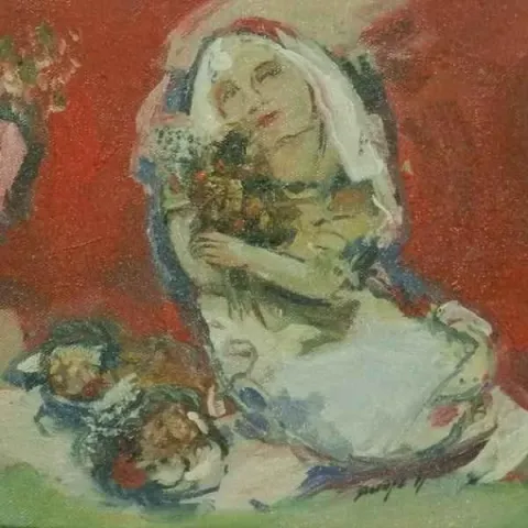 PERUZE HAMURCU — “isimsiz” "isimsiz" eseri PERUZE HAMURCU tarafından 20x20 cm ölçülerinde yapılmıştır.