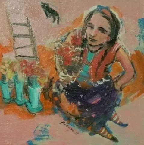 PERUZE HAMURCU — “isimsiz” "isimsiz" eseri PERUZE HAMURCU tarafından 20x20 cm ölçülerinde yapılmıştır.