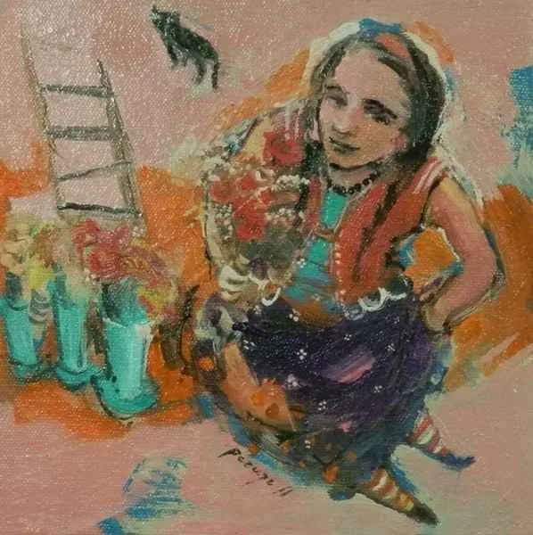 yakınlaştır "isimsiz" eseri PERUZE HAMURCU tarafından 20x20 cm ölçülerinde yapılmıştır.