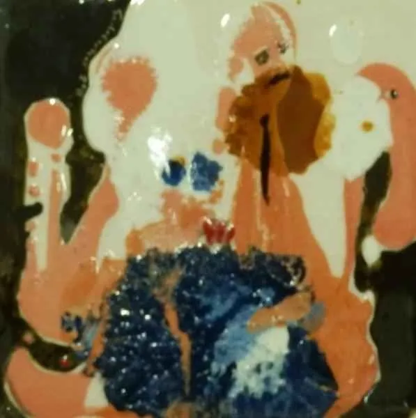 "isimsiz" eseri SEDA CEVHER KOCAOĞLU tarafından 20x20 cm ölçülerinde yapılmıştır.