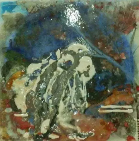 "isimsiz" eseri SEDA CEVHER KOCAOĞLU tarafından 20x20 cm ölçülerinde yapılmıştır.