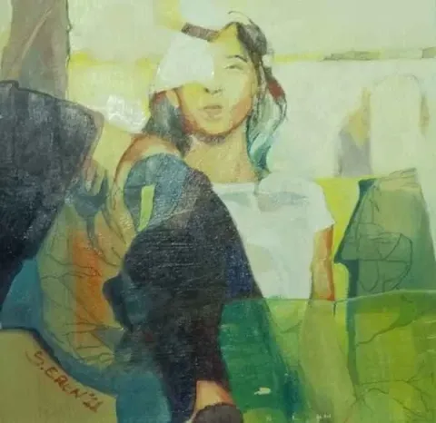 SELDA EREN — “isimsiz” "isimsiz" eseri SELDA EREN tarafından 20x20 cm ölçülerinde yapılmıştır.