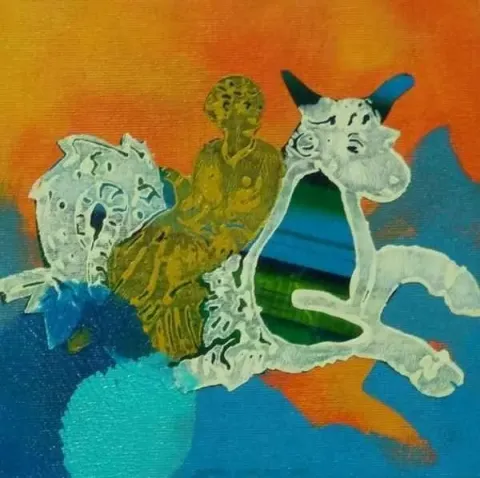 "isimsiz" eseri SEMİH KAPLAN tarafından 20x20 cm ölçülerinde yapılmıştır.