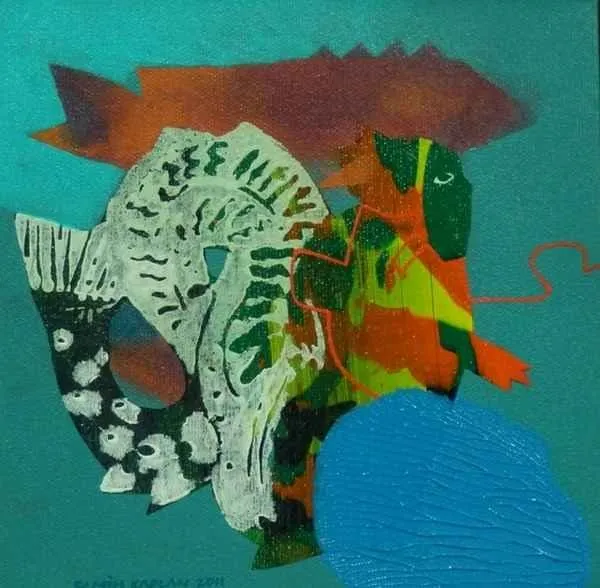 "isimsiz" eseri SEMİH KAPLAN tarafından 20x20 cm ölçülerinde yapılmıştır.