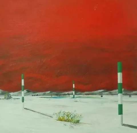 SERKAN KÜÇÜKÖZCÜ — “isimsiz” "isimsiz" eseri SERKAN KÜÇÜKÖZCÜ tarafından 20x20 cm ölçülerinde yapılmıştır.