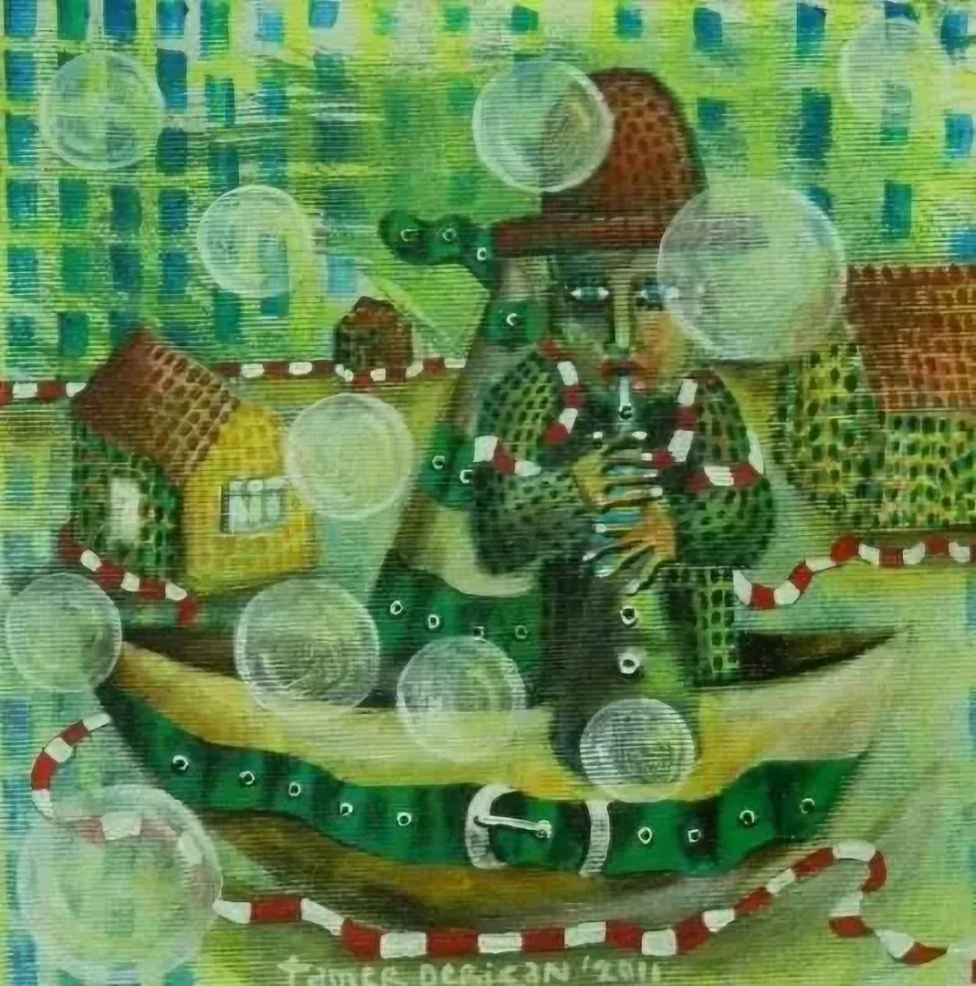 "isimsiz" eseri TAMER DERİCAN tarafından 20x20 cm ölçülerinde yapılmıştır.