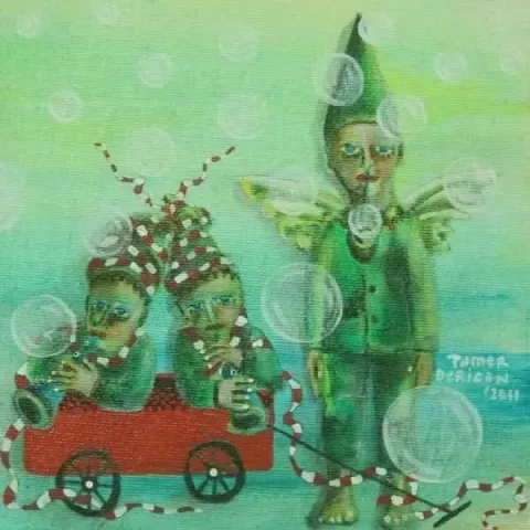 TAMER DERİCAN — “isimsiz” "isimsiz" eseri TAMER DERİCAN tarafından 20x20 cm ölçülerinde yapılmıştır.