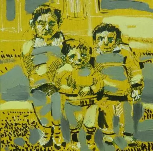 "isimsiz" eseri AYHAN ÇETİN tarafından 20x20 cm ölçülerinde yapılmıştır.