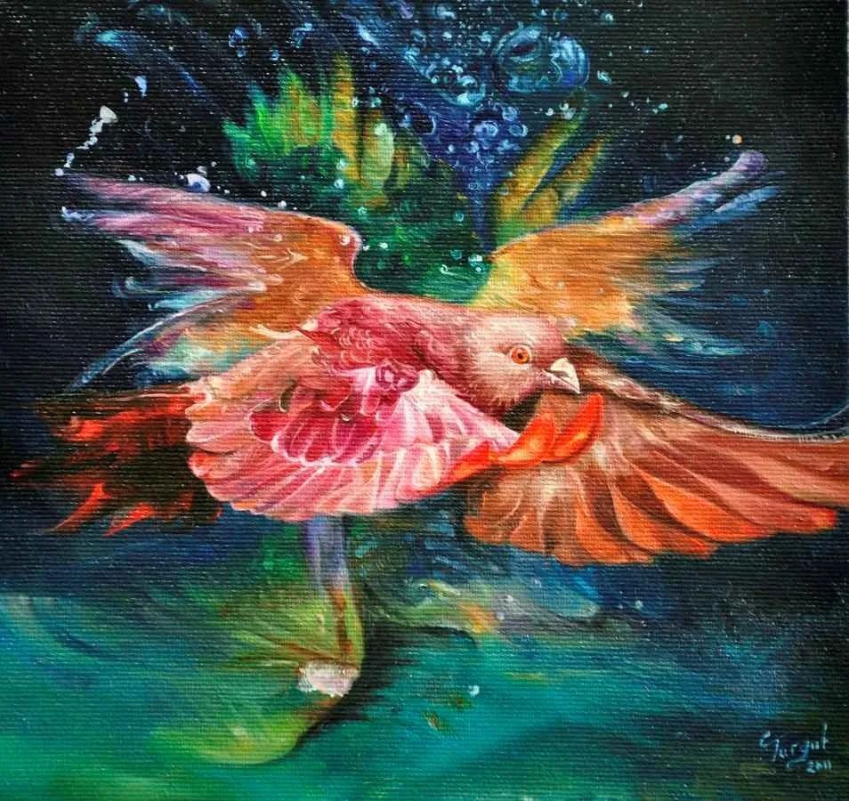 yakınlaştır "isimsiz" eseri TURGUT AKARSU tarafından 20x20 cm ölçülerinde yapılmıştır.