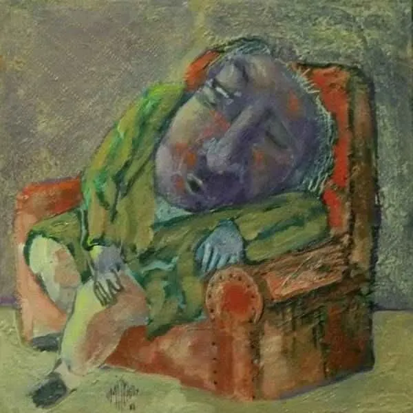 "isimsiz" eseri ÜMİT YİĞİT tarafından 20x20 cm ölçülerinde yapılmıştır.