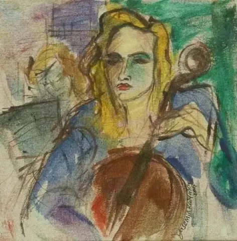 "isimsiz" eseri YASEMİN KALYONCU tarafından 20x20 cm ölçülerinde yapılmıştır.