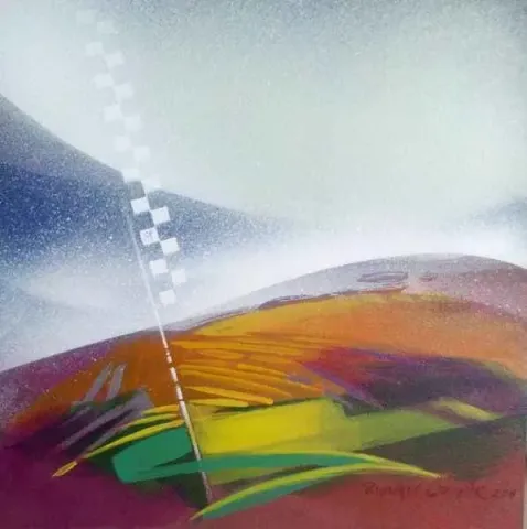 RIDVAN ÖZGÜR — “isimsiz” "isimsiz" eseri RIDVAN ÖZGÜR tarafından 20x20 cm ölçülerinde yapılmıştır.