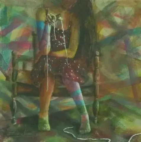 BANU KAYNAK — “isimsiz” "isimsiz" eseri BANU KAYNAK tarafından 20x20 cm ölçülerinde yapılmıştır.